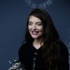 Lorde à la Cérémonie des MTV Video Music Awards à Inglewood, le 24 aout 2014  