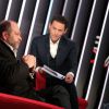 Exclusif - Enregistrement de l'émission Le Divan présentée par Marc-Olivier Fogiel, avec Eric Dupond-Moretti en invité, le 31 janvier 2015. L'émission sera diffusée le 3 mars 2015 à partir de 23h05 sur France 3.