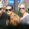 Meryl Streep se promène dans les rues de New York en compagnie de ses filles Grace et Mamie Gummer. Le 30 avril 2013