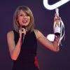 Taylor Swift à la Soirée des "BRIT Awards 2015" à Londres. Le 25 février 2015.