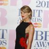 Taylor Swift  à la Soirée des "BRIT Awards 2015" à Londres. Le 25 février 2015.