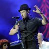 Concert de Justin Timberlake lors du Yahoo! Wireless Festival à Londres, le 12 juillet 2013.