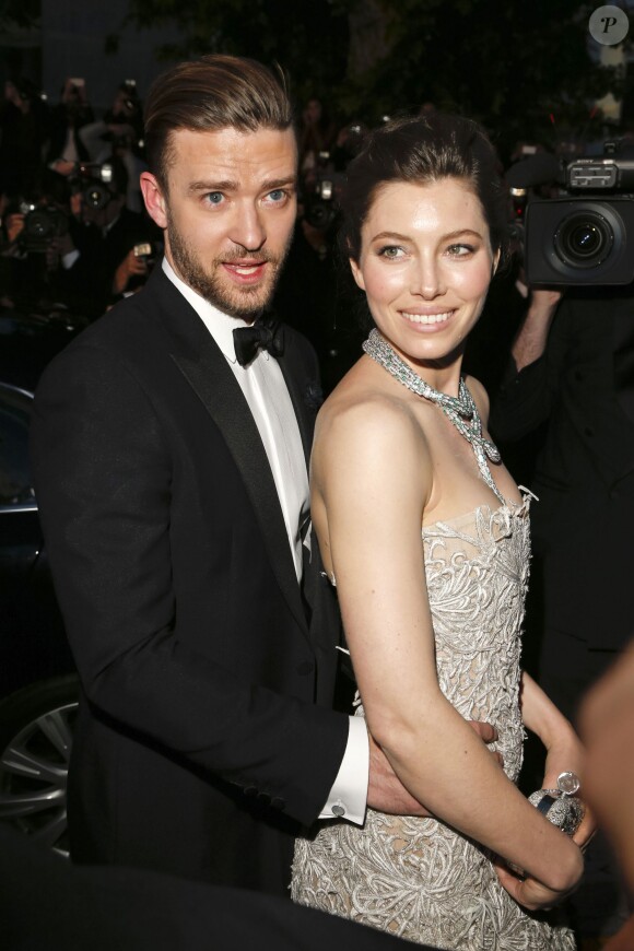 Justin Timberlake et Jessica Biel lors du 66e festival du film de Cannes 2013.
