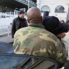 Exclusif - Kanye West, sa fille North et sa belle mère Kris Jenner arrivent à Gare du Nord. Paris, le 4 mars 2015.
