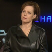 Sigourney Weaver, icône de la science-fiction, en interview pour ''Chappie''