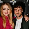 Exclusif - Sara (Secret Story 8) et son compagnon Nico - Soirée "Giabiconistyle.com opening" au Vip Room à Paris le 28 février 2015.