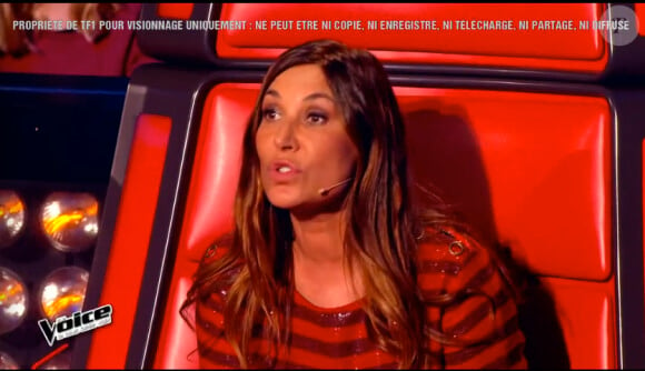 Zazie dans The Voice 4, le 7 mars 2015 sur TF1.