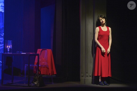 Marie-Claude Pietragalla - Filage de la pièce "L'Elixir d'Amour" au Théâtre Rive Gauche à Paris, le 19 décembre 2014.