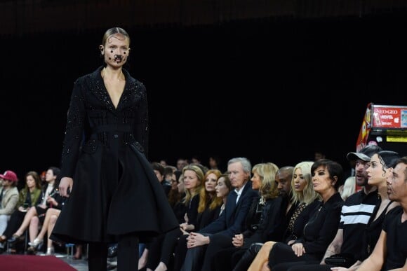 A model walks the runway for the Givenchy his Fall/Winter 2015-2016 Ready-to-Wear collection show held at the Lycee Carnot in Paris, France, on March 8, 2015. Photo by Laurent Zabulon/ABACAPRESS.COM09/03/2015 - Paris
