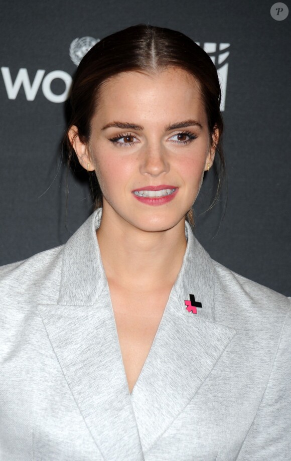 Emma Watson à New York le 20 septembre 2014.