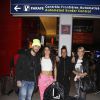 Thibaut, Shanna, Eddy et Amélie, les samedi 10 et dimanche 11 janvier, quittant Paris pour s'envoler en direction du Brésil. 