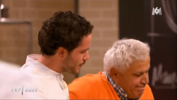 Florian et son papa dans Top Chef 2015 (épisode 7), le lundi 9 mars 2015 sur M6.