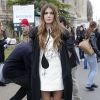 Bianca Brandolini d'Adda - Arrivées au défilé de mode "Giambattista Valli", collection prêt-à-porter automne-hiver 2015/2016, à Paris. Le 9 mars 2015 