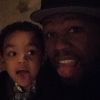 50 Cent a ajouté une photo de son fils Sire sur son compte Instagram, le 25 décembre 2014