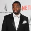 Curtis Jackson alias 50 Cent lors de l'after-party des Golden Globe Awards 2015 organisée par Netflix et The Weinstein Company à Beverly Hills, le 11 janvier 2015.  