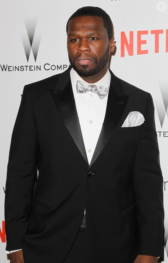 Curtis Jackson alias 50 Cent lors de l'after-party des Golden Globe Awards 2015 organisée par Netflix et The Weinstein Company à Beverly Hills, le 11 janvier 2015.  
