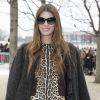 Bianca Brandolini d'Adda - People au défilé de mode "Valentino", collection prêt-à-porter automne-hiver 2015/2016, à Paris. Le 10 mars 2015