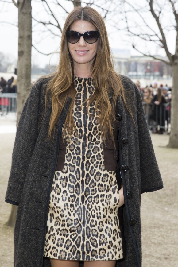 Bianca Brandolini d'Adda - People au défilé de mode "Valentino", collection prêt-à-porter automne-hiver 2015/2016, à Paris. Le 10 mars 2015