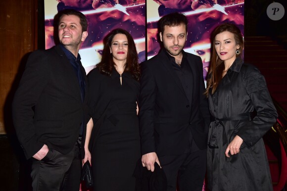Guest, Sofia N. Kouninef, Zakaria Ramdane et Haifa Rahim - Avant-première du film "Les Portes du soleil - Algérie pour toujours" au Grand Rex à Paris, le 10 mars 2015