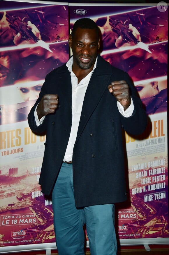 Patrice Quarteron - Avant-première du film "Les Portes du soleil - Algérie pour toujours" au Grand Rex à Paris, le 10 mars 2015