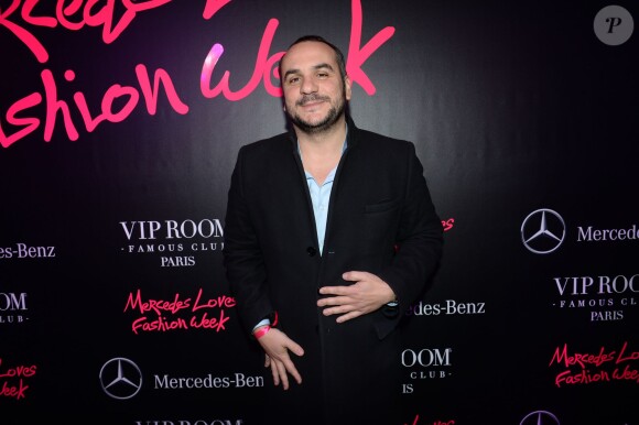 Exclusif - François-Xavier Demaison - Soirée Mercedes Love Fashion week au Vip Room à Paris le 10 mars 2015.