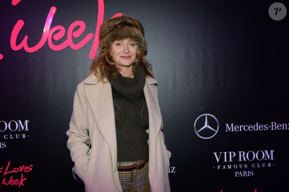 Exclusif - Julie Ferrier - Soirée Mercedes Love Fashion week au Vip Room à Paris le 10 mars 2015.