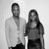 Ahmed Drame et Karidja Toure lors de la soirée Chaumet organisée le 11 mars 2015 Place Vendôme à Paris