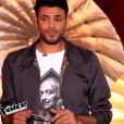 Battle entre Jacques et Indigo, dans  The Voice 4 , sur TF1, le samedi 14 mars 2015.