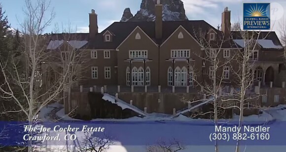 La maison de Joe Cocker à Crawford (Colorado) vendue par sa femme Pam 7 millions de dollars - mars 2015