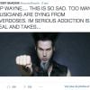 Le tweet de Jacoby Shaddix de Papa Roach après la mort de Wayne Static en novembre 2014.