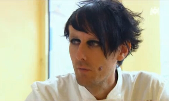Olivier dans Top Chef 2015 sur M6, le lundi 16 mars 2015.
