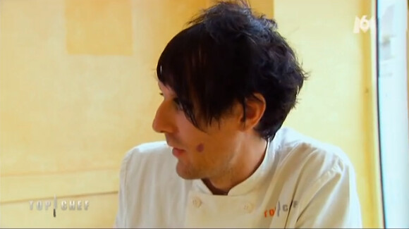 Olivier dans Top Chef 2015 sur M6, le lundi 16 mars 2015.