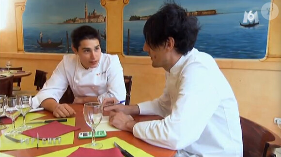 Xavier et Olivier dans Top Chef 2015 sur M6, le lundi 16 mars 2015.