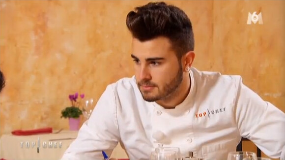 Kevin dans Top Chef 2015 sur M6, le lundi 16 mars 2015.