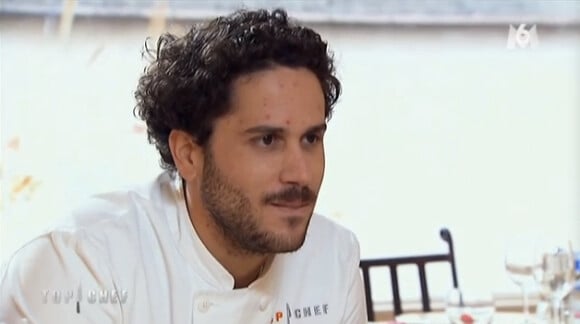 Florian dans Top Chef 2015 sur M6, le lundi 16 mars 2015.