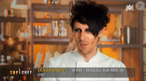 Olivier dans Top Chef 2015 sur M6, le lundi 16 mars 2015.
