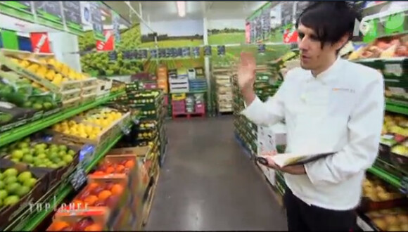 Olivier dans Top Chef 2015 sur M6, le lundi 16 mars 2015.