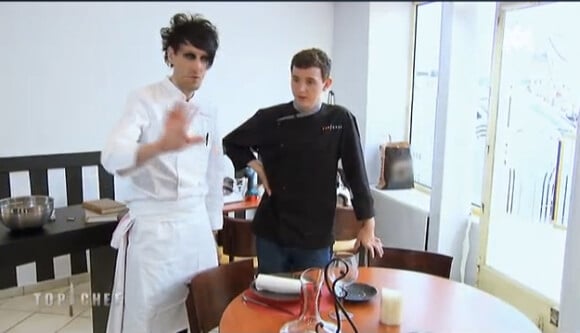 Martin dans Top Chef 2015 sur M6, le lundi 16 mars 2015.
