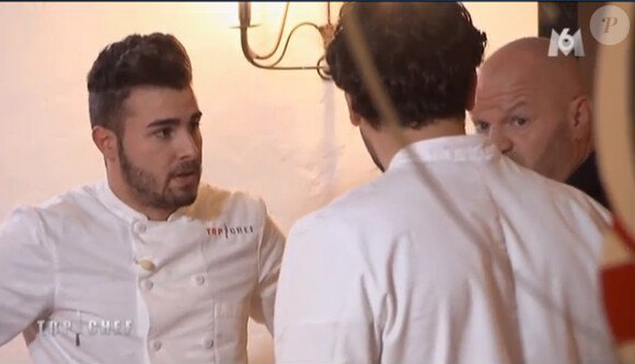 Kevin dans Top Chef 2015 sur M6, le lundi 16 mars 2015.