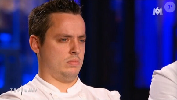 Christophe est éliminé, dans Top Chef 2015 sur M6, le lundi 16 mars 2015.