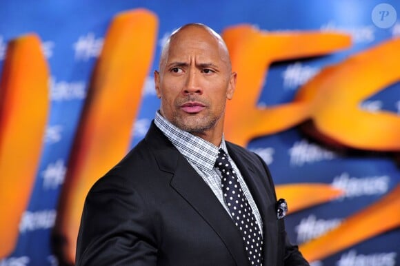 Dwayne Johnson à Berlin, le 21 août 2014.