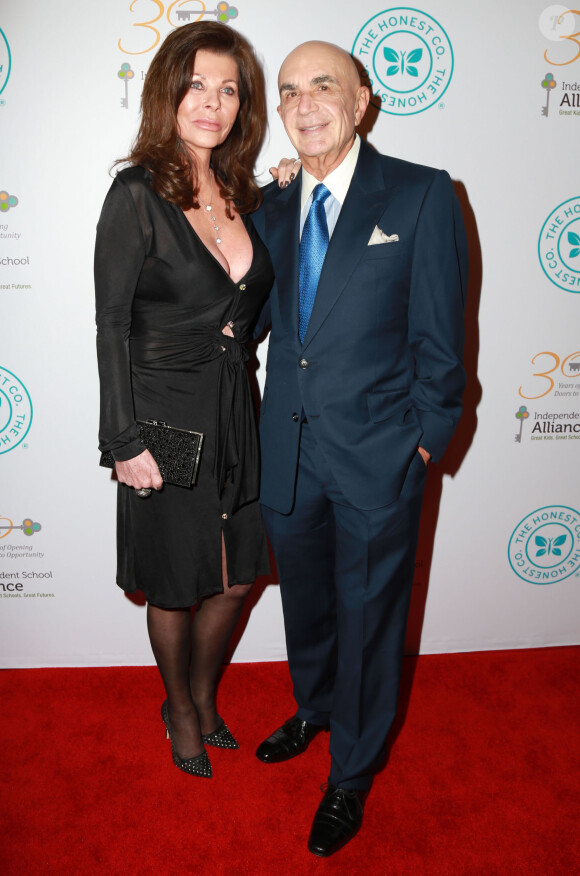 Robert Shapiro et sa femme Linell Shapiro - People au dîner "The Independent School Alliance For Minority Affairs Impact Awards" à Beverly Hills, le 17 mars 2015.