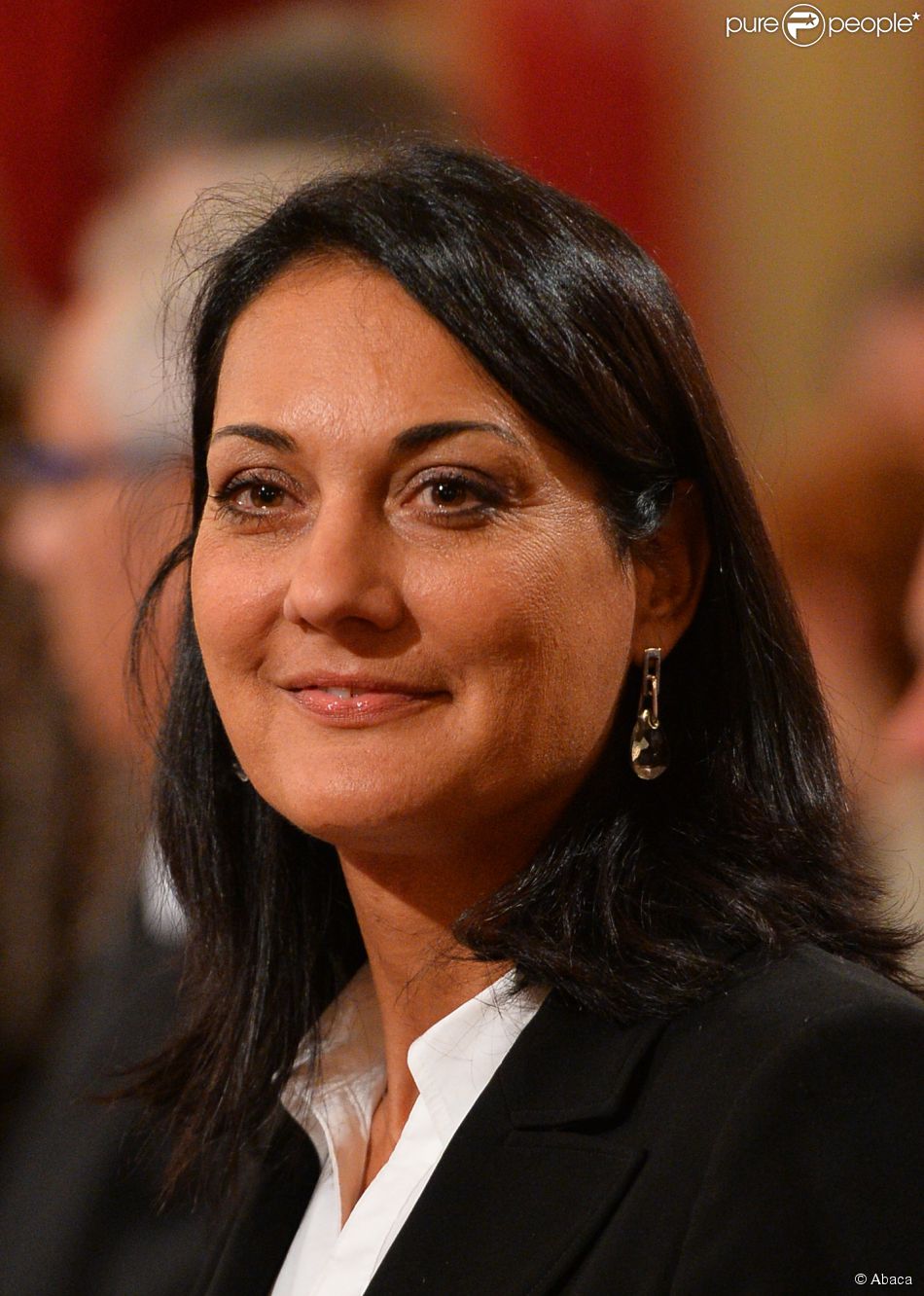  Sophie Kamoun lors d&#039;une c&amp;eacute;r&amp;eacute;monie en l&#039;honneur de personnalit&amp;eacute;s sportives au palais de l&#039;Elys&amp;eacute;e &amp;agrave; Paris, le 9 octobre 2013 
