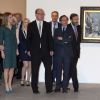 La reine Letizia d'Espagne inaugurait le 17 mars 2015 au musée national centre d'art Reina Sofía, à Madrid, deux expositions créées en raison de la fermeture pour travaux du Kunstmuseum de Bâle.