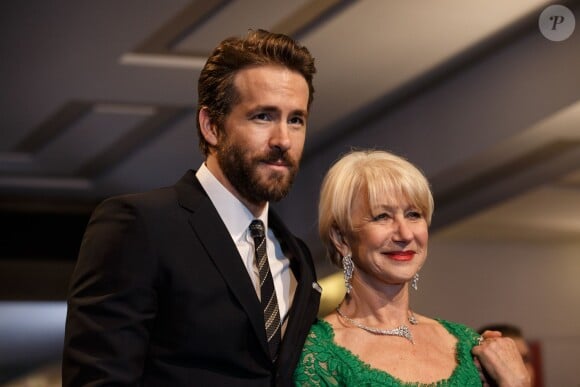 Ryan Reynolds, Helen Mirren à la Première du film "Woman in Gold" lors du 65ème festival international du film de Berlin, la Berlinale. Le 9 février 2015