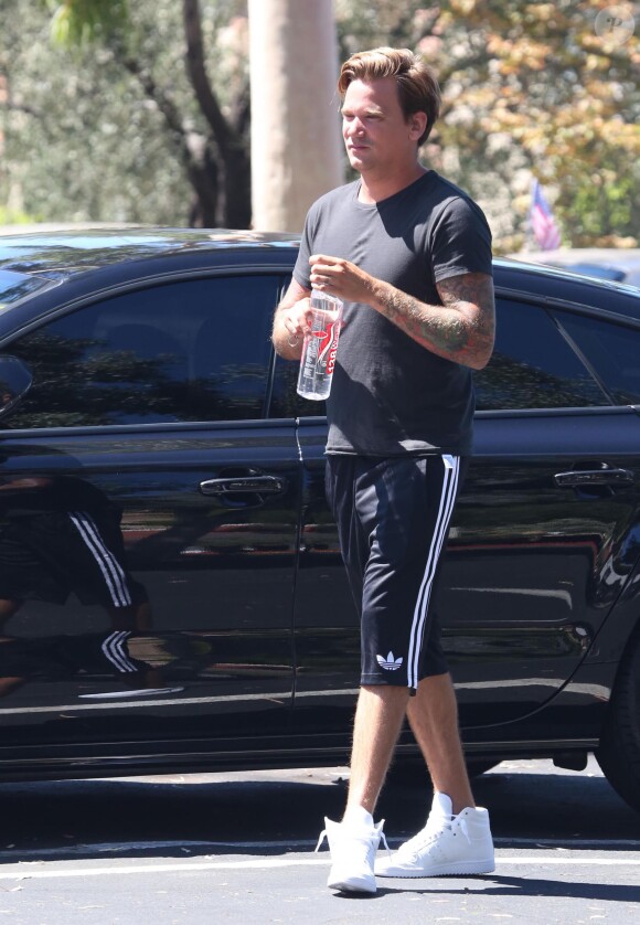 Sean Stewart à Beverly Hills le 15 août 2014