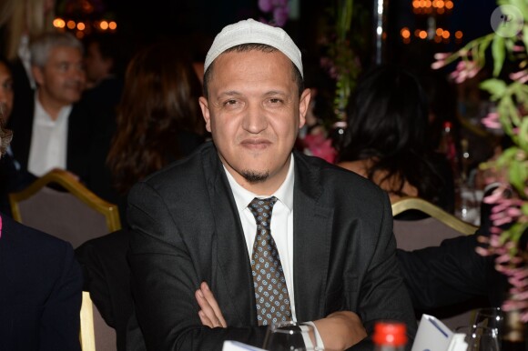 L'imam de Drancy Hassen Chalghoumi - Soirée de gala "Sauveteurs sans frontières" à l'Hôtel du Collectionneur, à Paris, le 23 mars 2015.