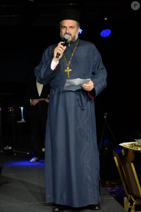 Le Père Gabriel Naddaf - Soirée de gala "Sauveteurs sans frontières" à l'Hôtel du Collectionneur, à Paris, le 23 mars 2015.