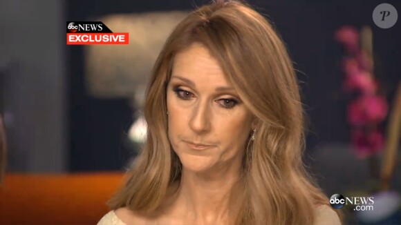 Céline Dion évoque la santé de René Angélil et son retour dans cette interview pour "Good Morning America", diffusé le mercredi 25 mars 2015 sur ABC.