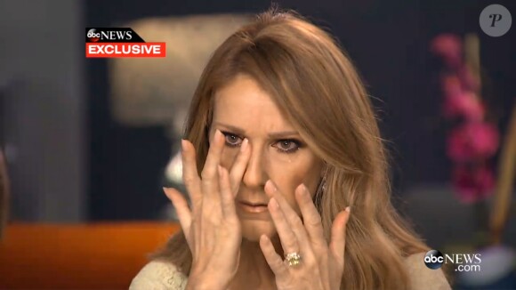 Céline Dion évoque la santé de René Angélil et son retour dans cette interview pour "Good Morning America", diffusé le mercredi 25 mars 2015 sur ABC.